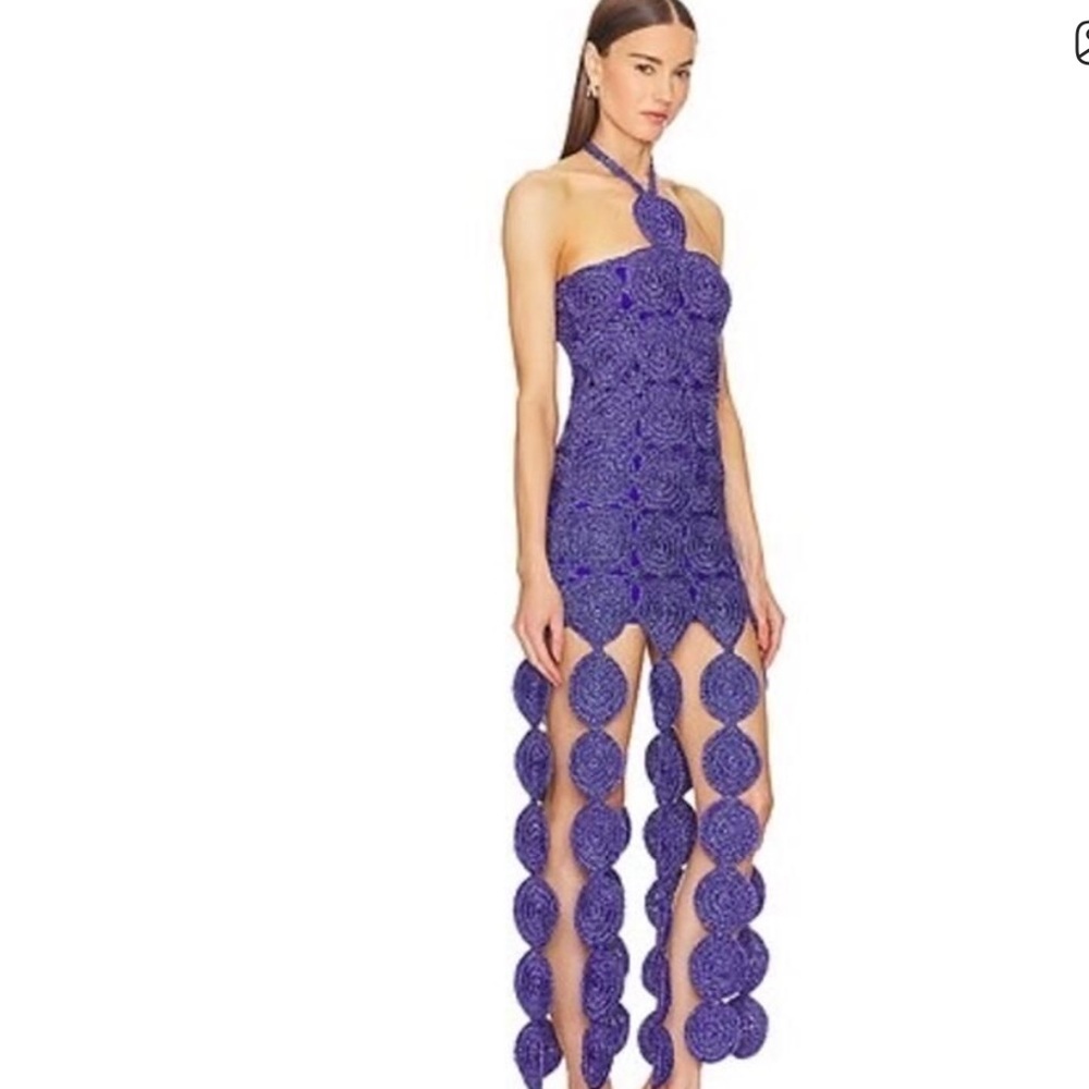 Simon Miller Purple Asymmetrical Dress - Picture 2 of 8